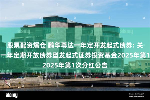 股票配资爆仓 鹏华尊达一年定开发起式债券: 关于鹏华尊达一年定期开放债券型发起式证券投资基金2025年第1次分红公告